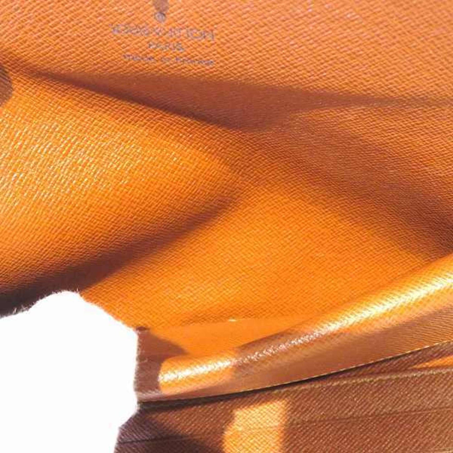 Louis Vuitton Brown Canvas Sarah wallet accessories