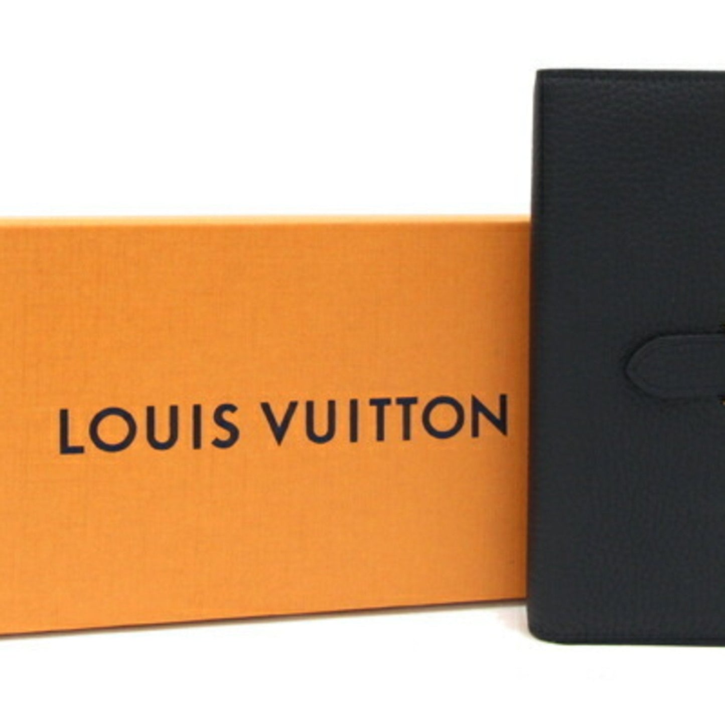 Louis Vuitton  Leather Long Wallet (Bi-Fold)