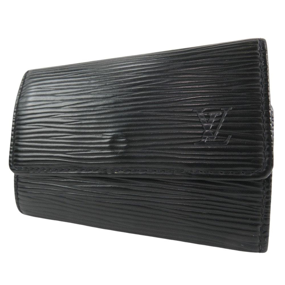 Louis Vuitton Black Leather Multicles wallet accessories