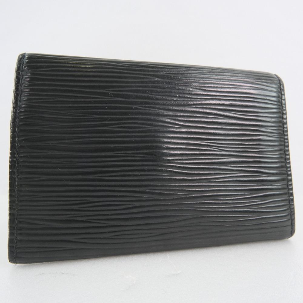 Louis Vuitton Black Leather Multicles wallet accessories