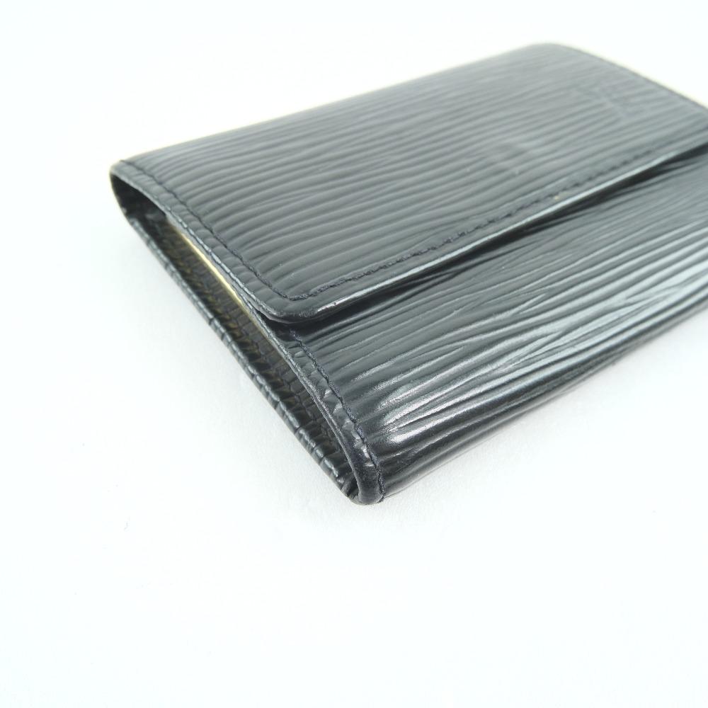 Louis Vuitton Black Leather Multicles wallet accessories