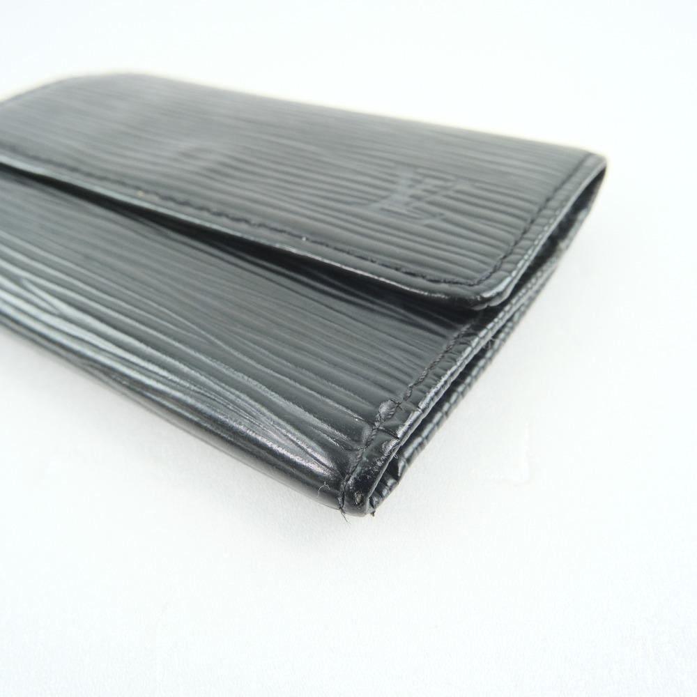 Louis Vuitton Black Leather Multicles wallet accessories