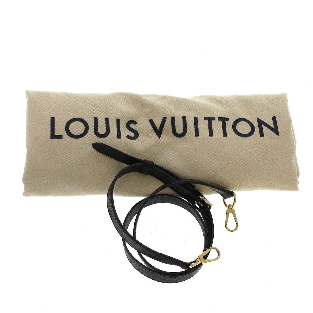 Louis Vuitton Black Leather Capucines handbag bag
