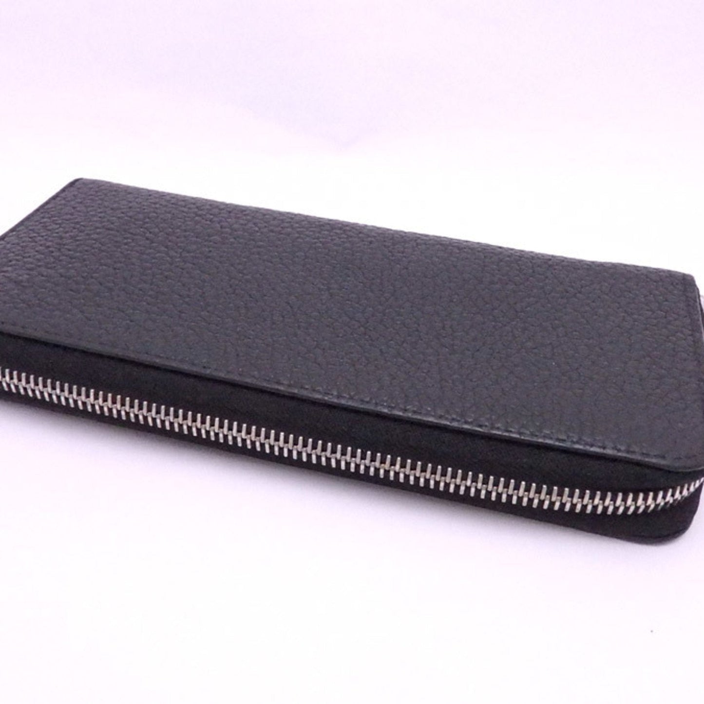 Louis Vuitton Black Leather Zippy Wallet Vertical wallet accessories