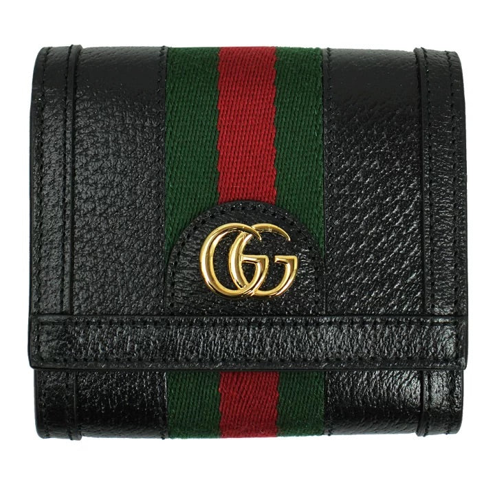 Gucci GG Ophidia Wallet in Black with Web