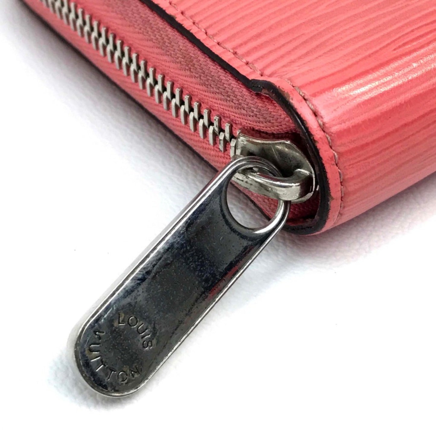 Louis Vuitton  Leather Long Wallet (Bi-Fold)