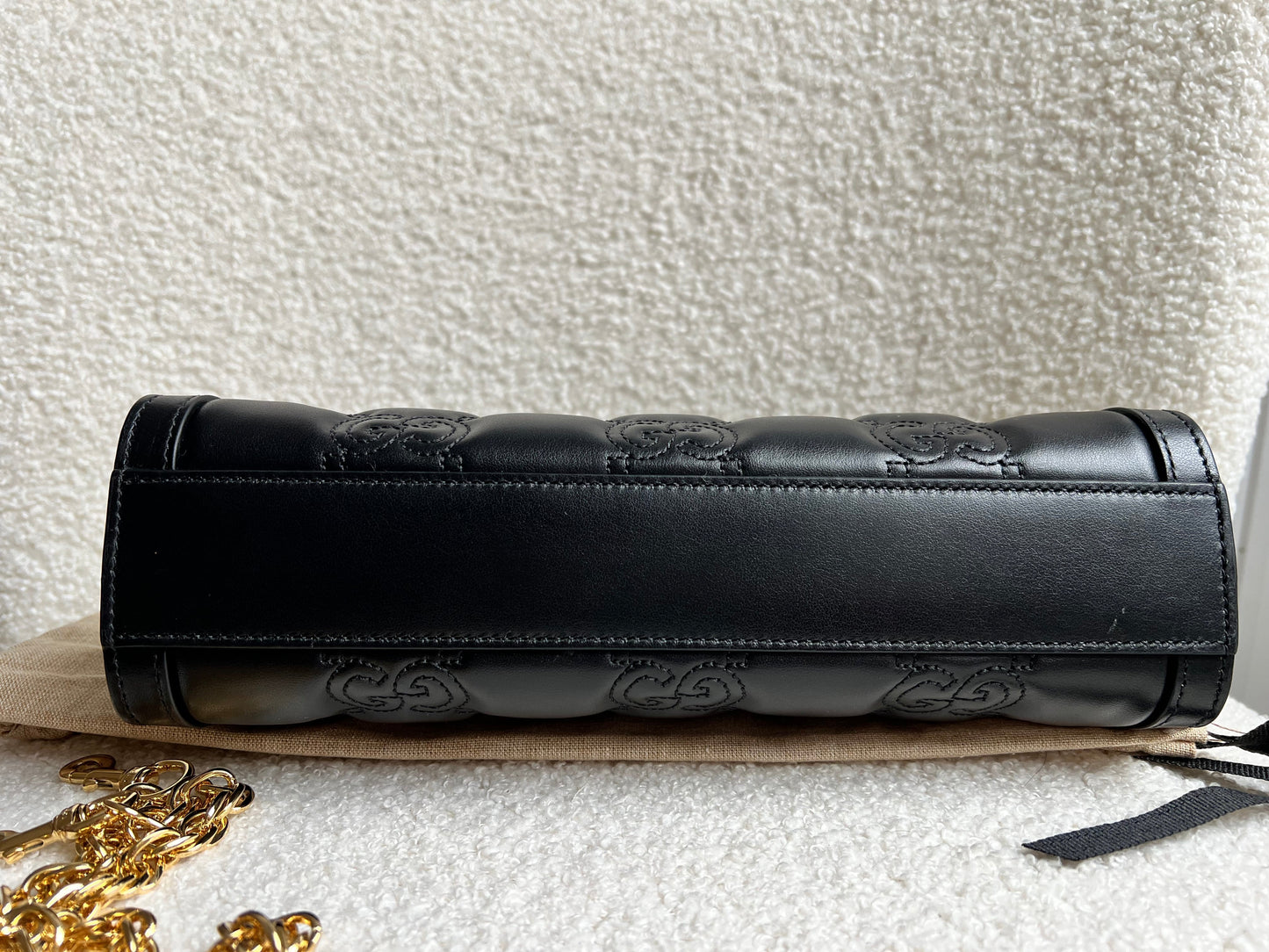Gucci GG Matelasse Black Shoulder Bag (RRP £2230)