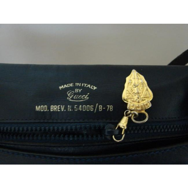 Gucci Vintage Pursesdesigner Purses Black Suede And Leather Shoulder Bag