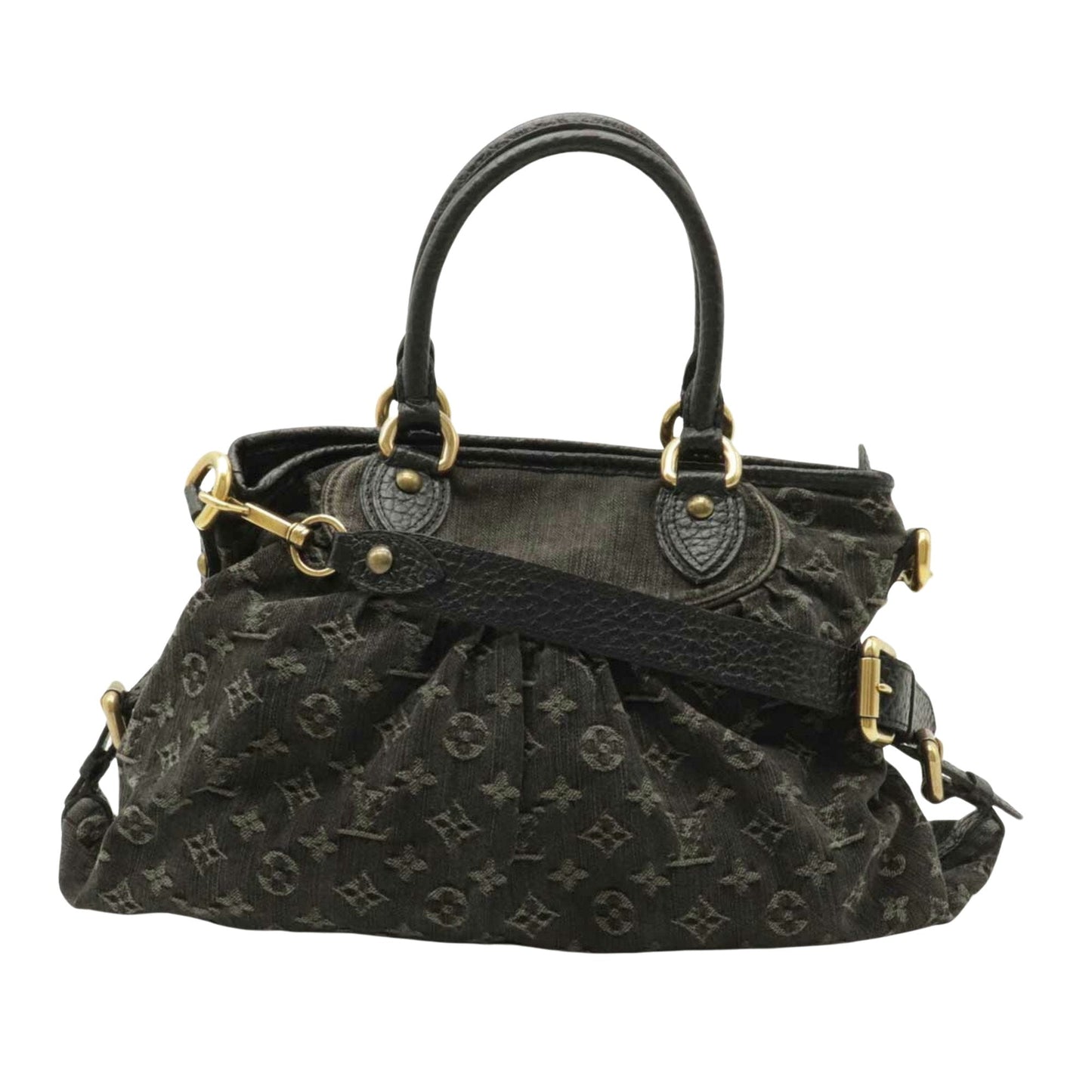 Louis Vuitton Black Denim - Jeans Neo Cabby handbag bag