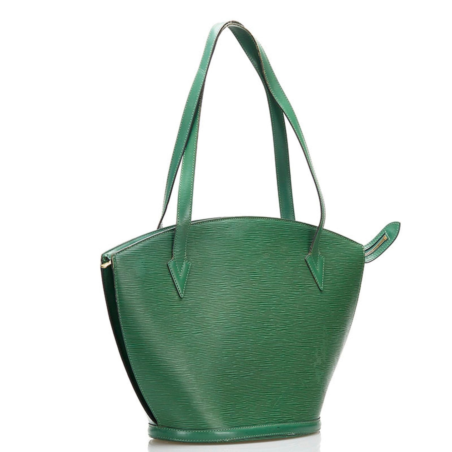 Louis Vuitton Green Leather Saint Jacques handbag bag