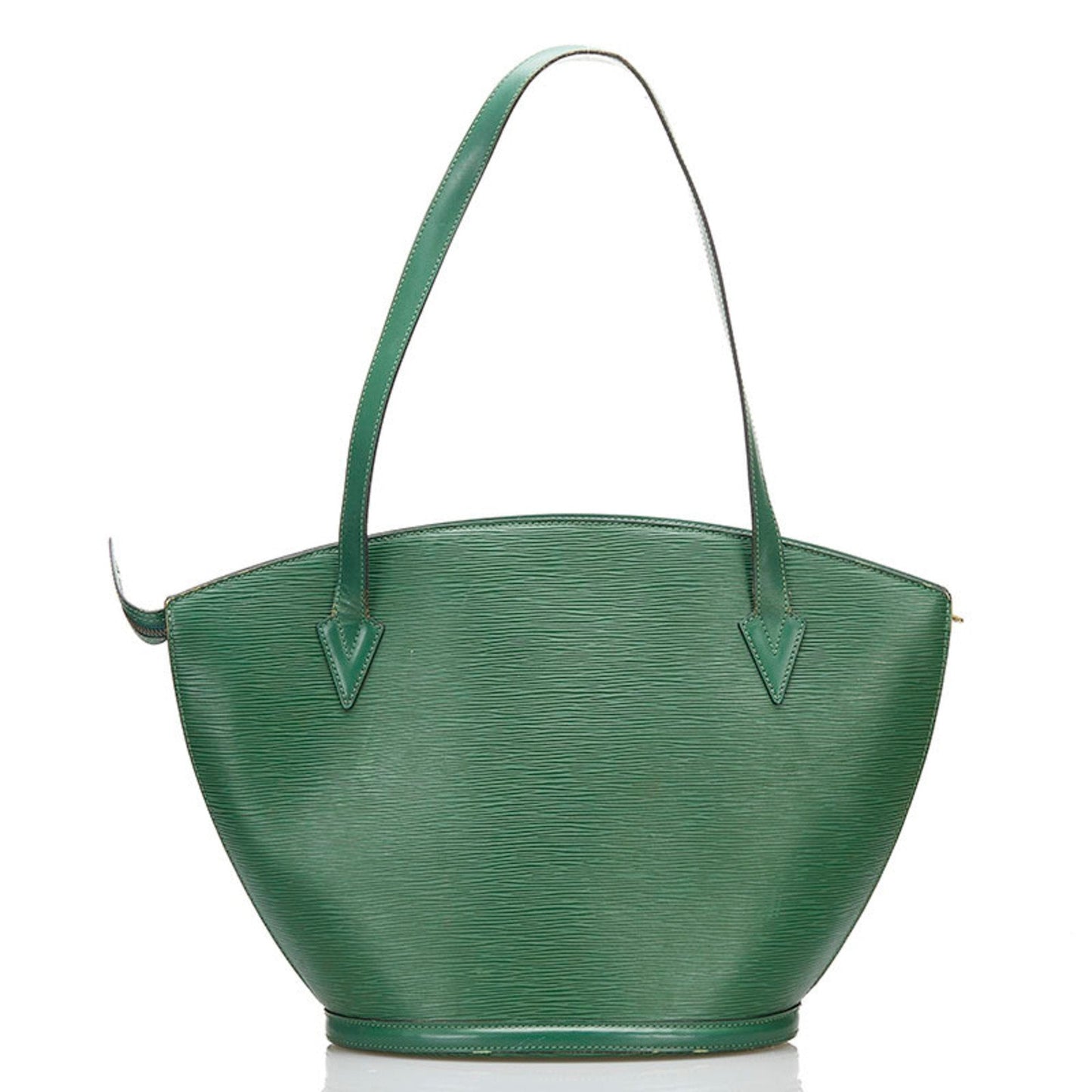 Louis Vuitton Green Leather Saint Jacques handbag bag
