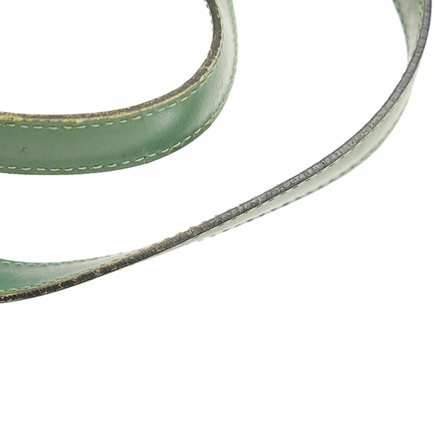 Louis Vuitton Green Leather Saint Jacques handbag bag