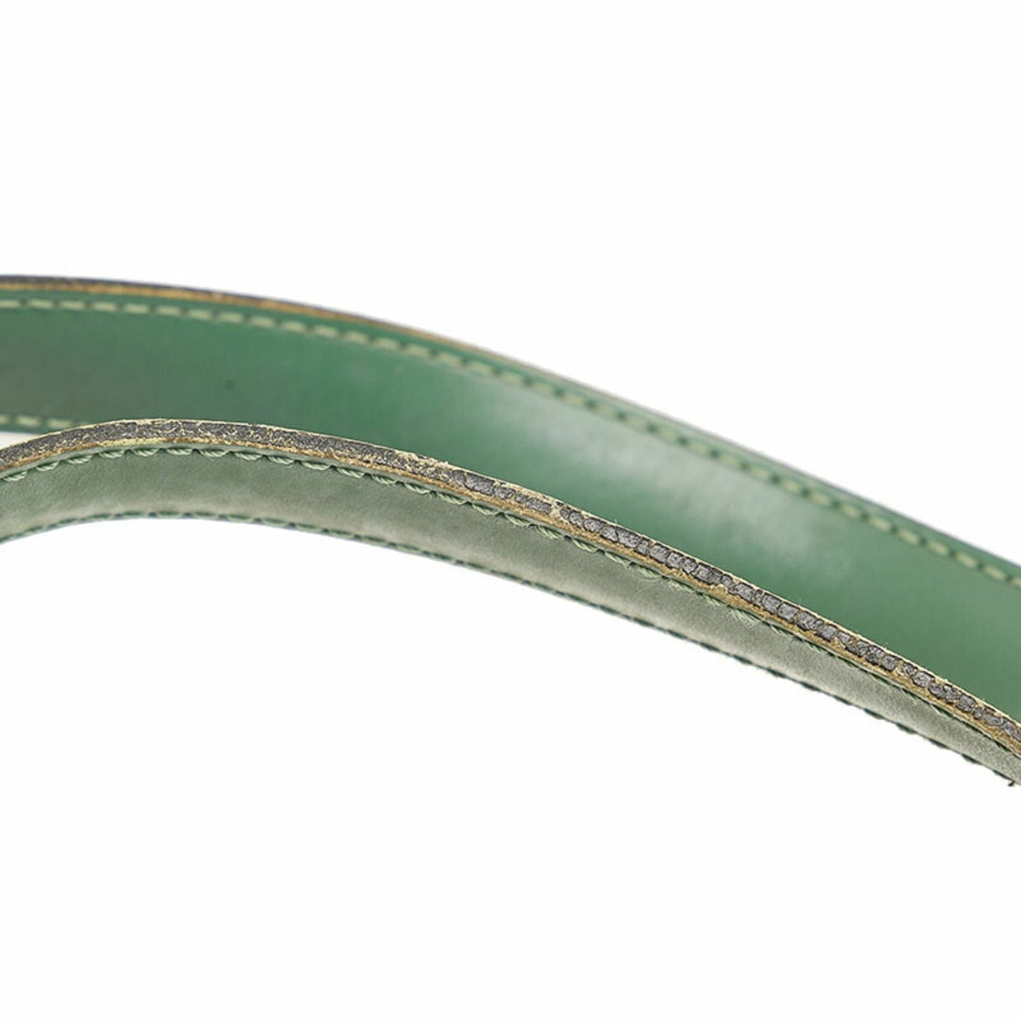 Louis Vuitton Green Leather Saint Jacques handbag bag
