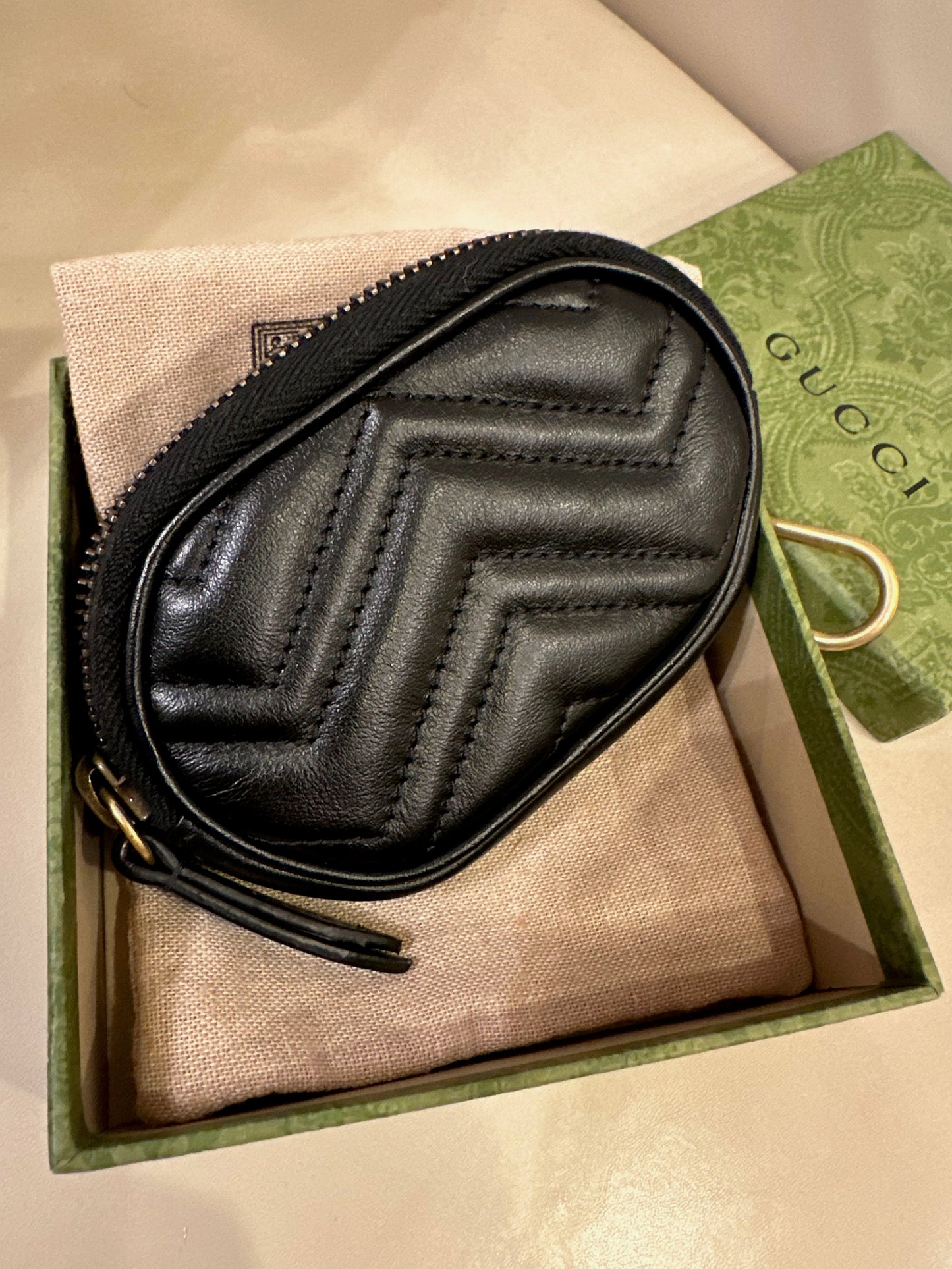 Gucci Marmont Leather Coin Purse