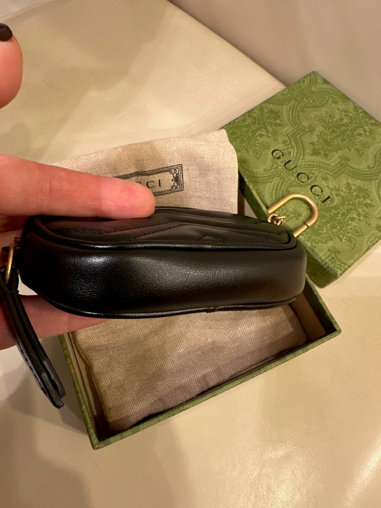 Gucci Marmont Leather Coin Purse
