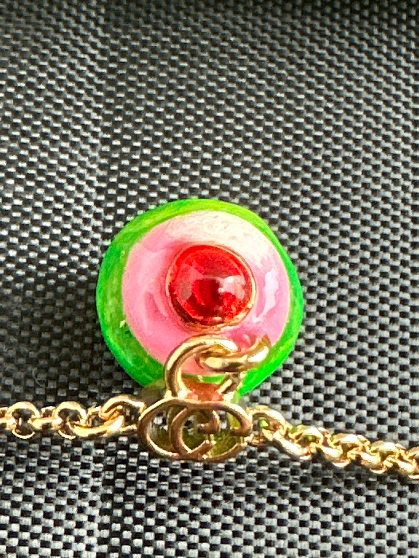 Gucci Interlocking G Cupcake Charm Bracelet