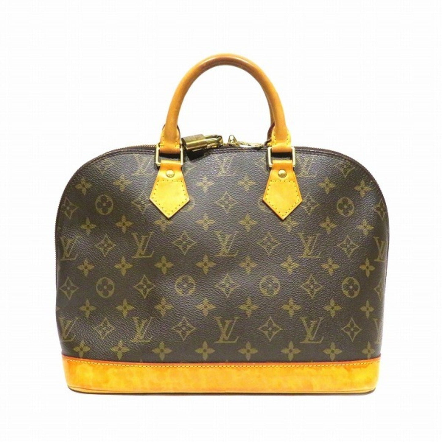 Louis Vuitton Brown Canvas Alma handbag bag