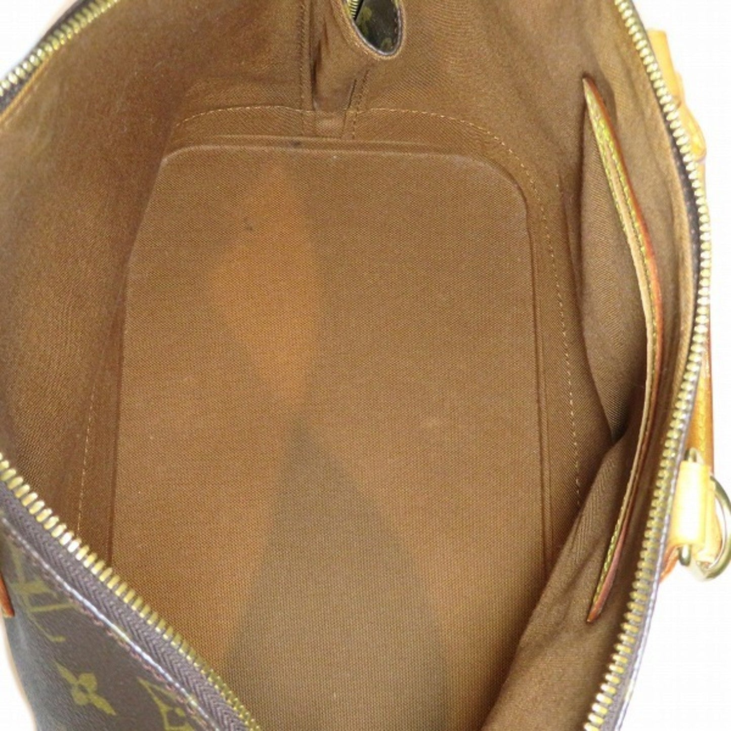 Louis Vuitton Brown Canvas Alma handbag bag