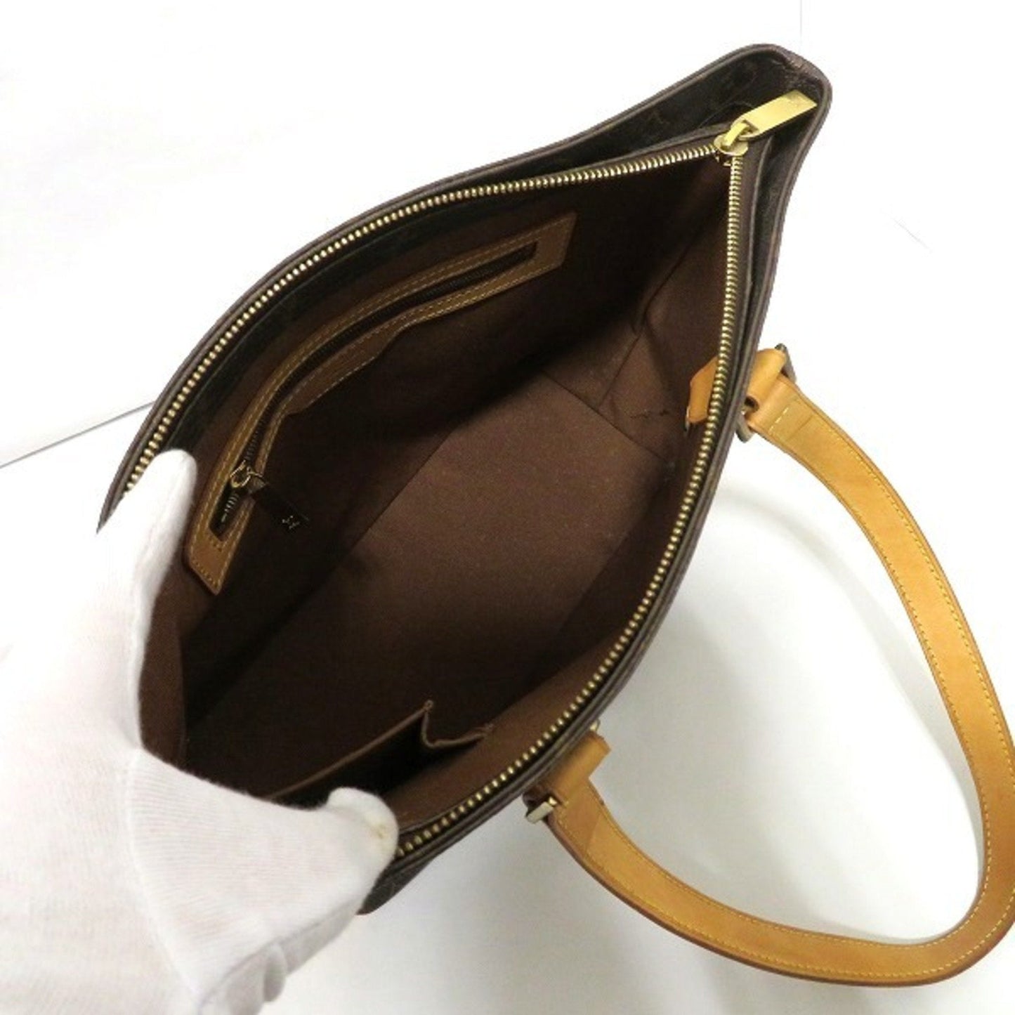 Louis Vuitton Brown Canvas Piano shoulder bag
