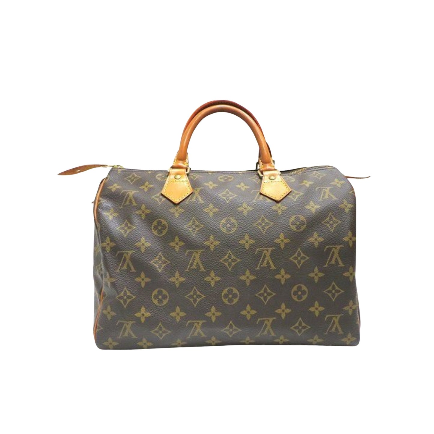Louis Vuitton Brown Canvas Speedy 30 handbag bag