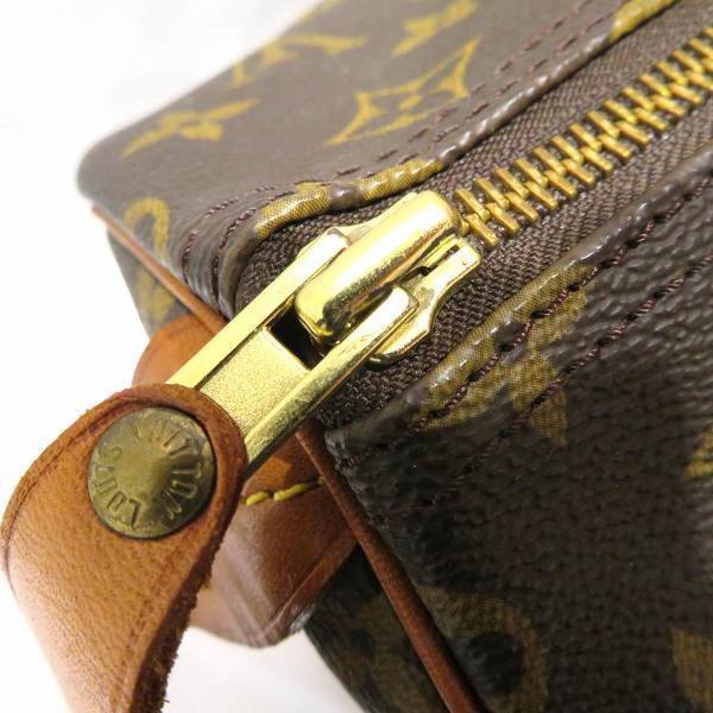 Louis Vuitton Brown Canvas Speedy 30 handbag bag