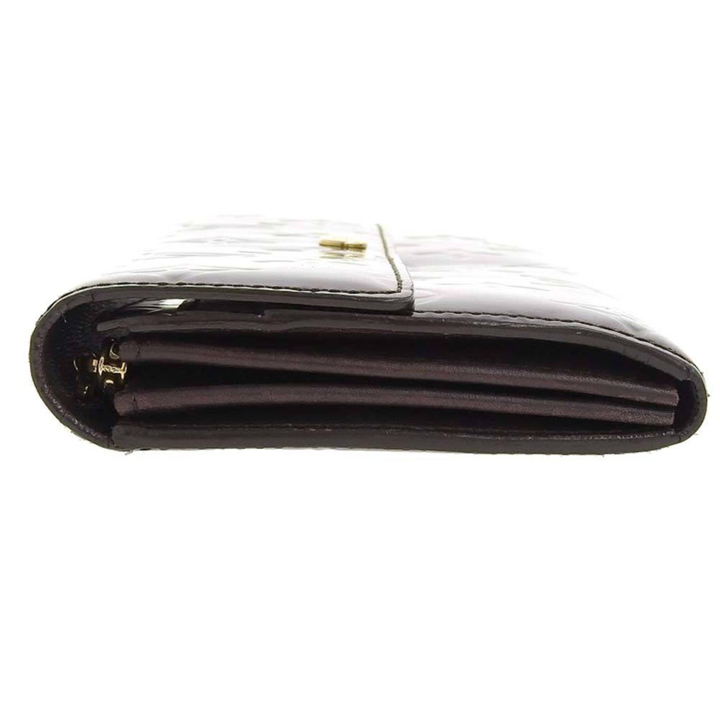 Louis Vuitton Brown Patent leather Sarah wallet accessories