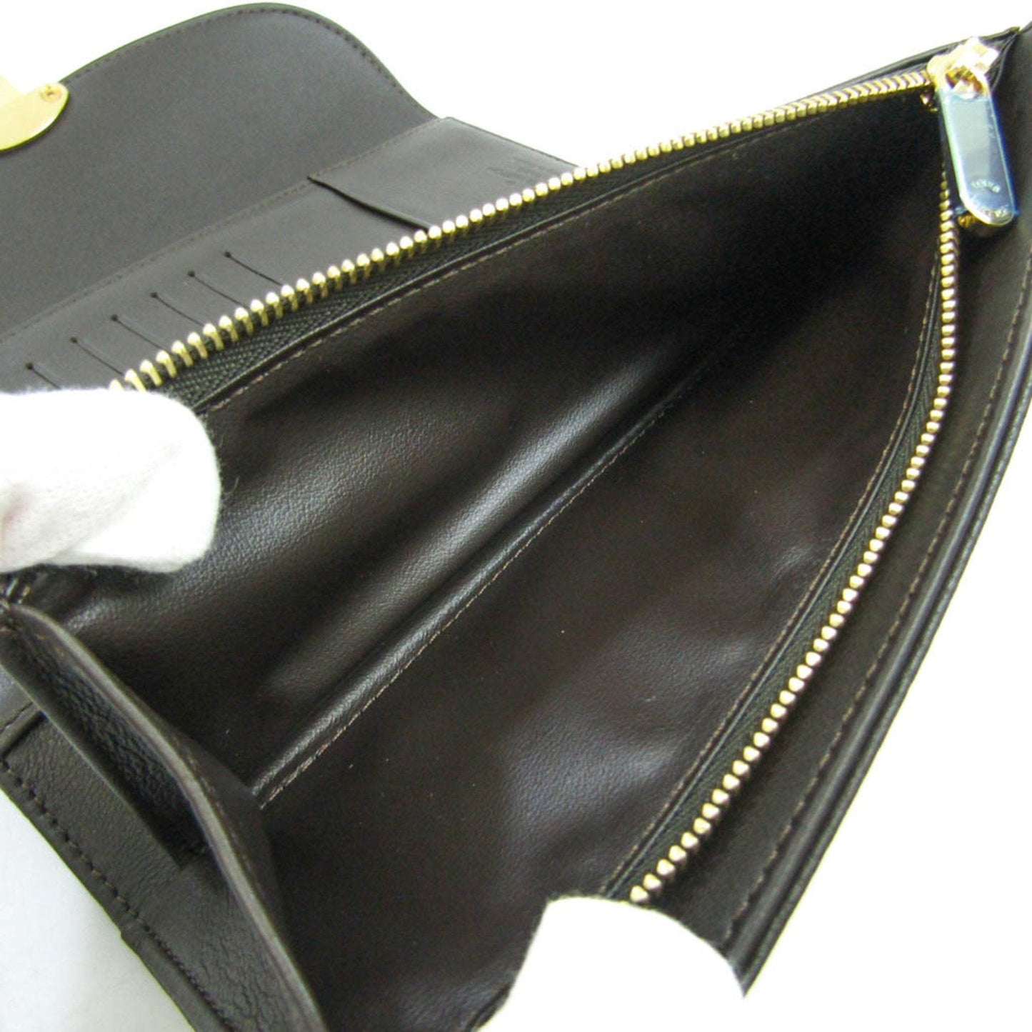 Louis Vuitton Brown Leather Amelia wallet accessories