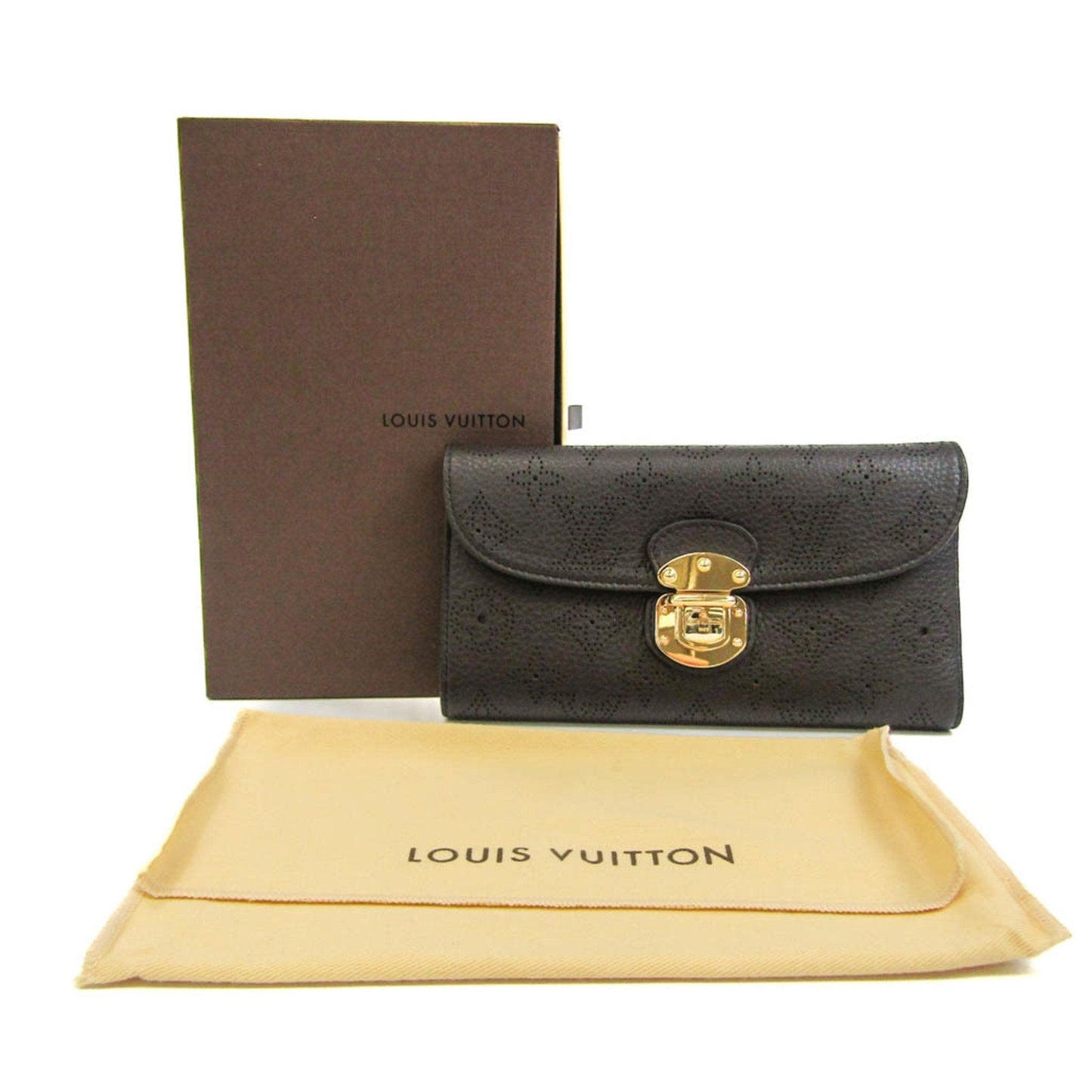 Louis Vuitton Brown Leather Amelia wallet accessories