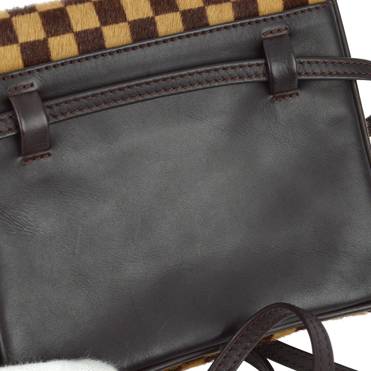 Louis Vuitton 2001 Damier Sauvage Gazelle Bum Bag M92130