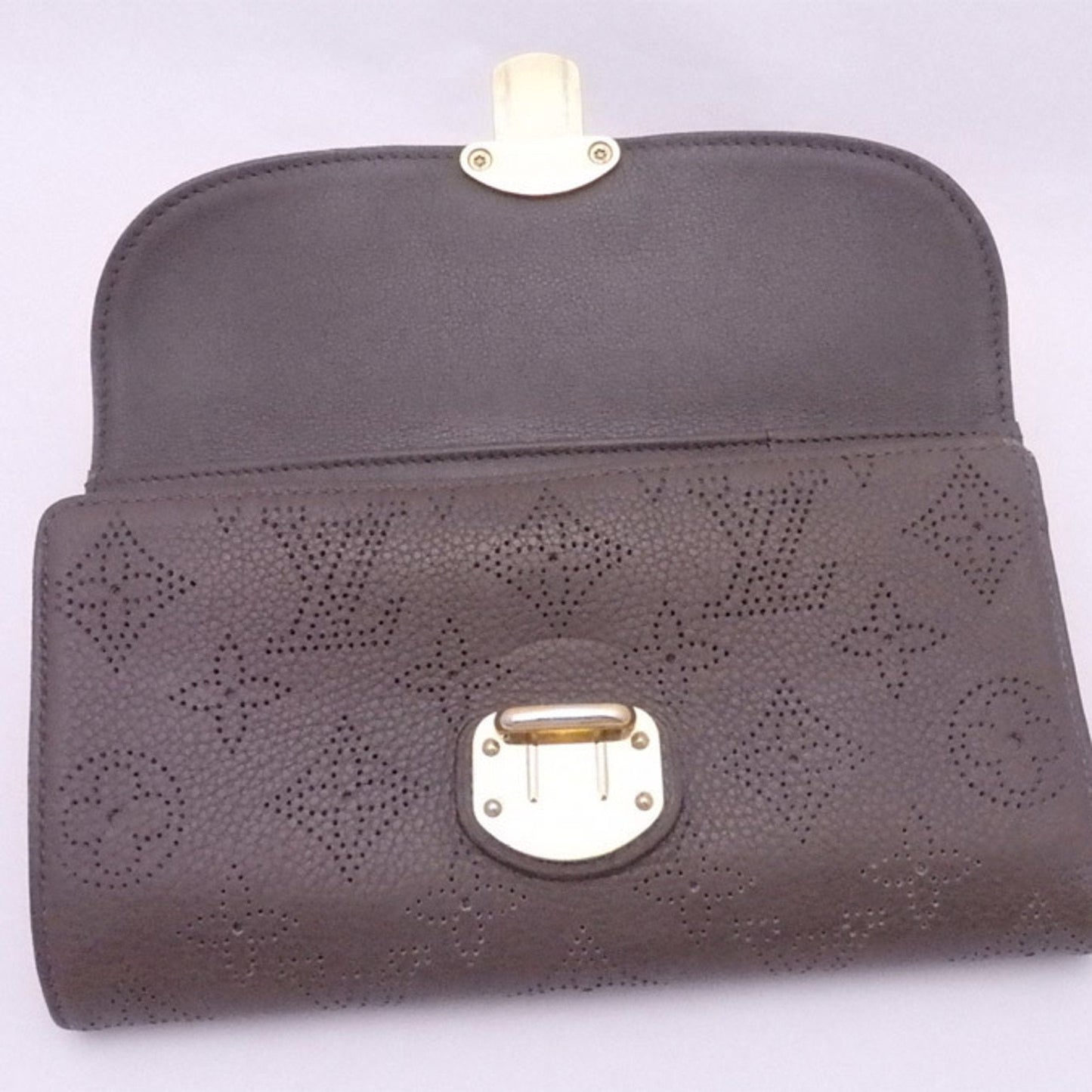 Louis Vuitton Brown Leather Amelia wallet accessories