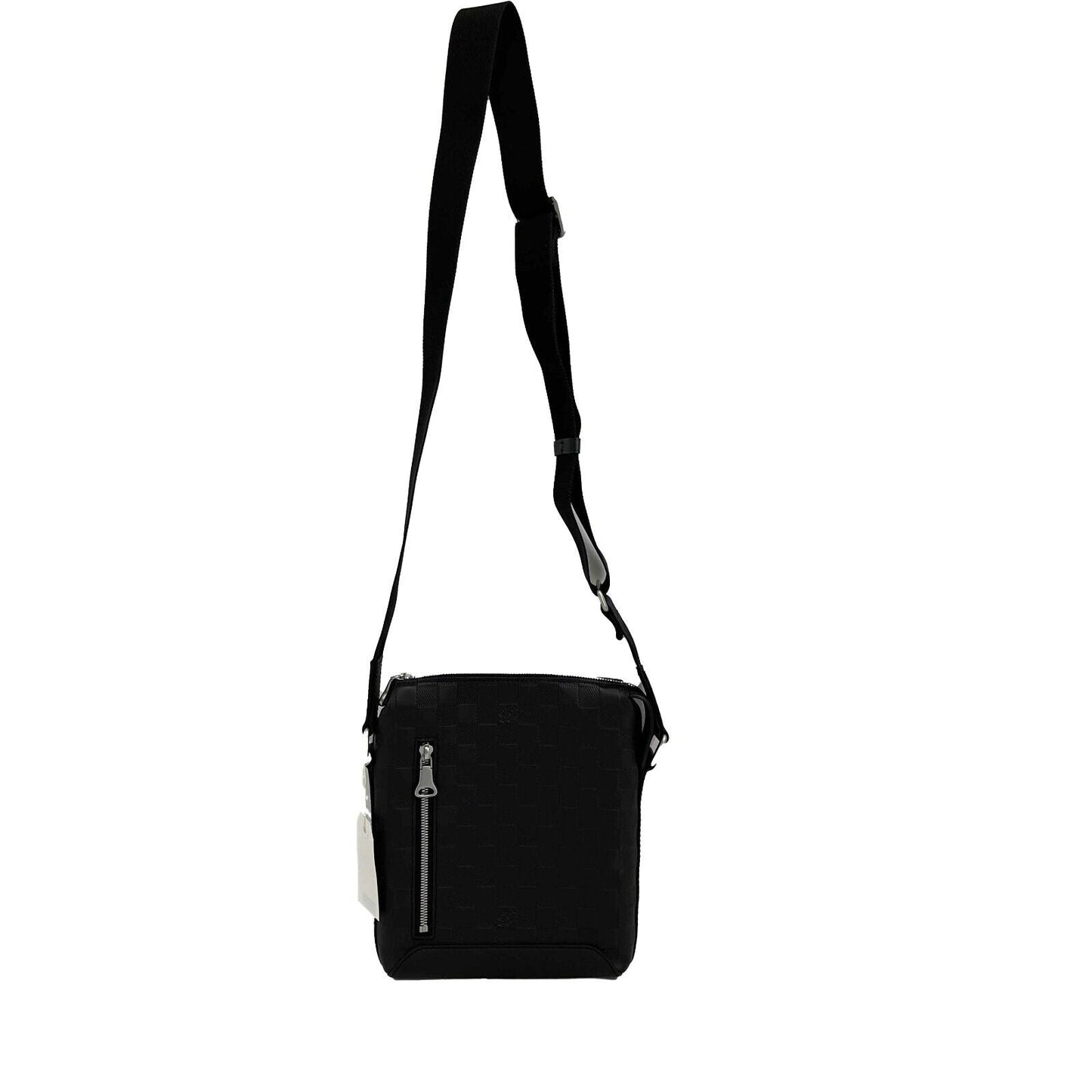 LOUIS VUITTON - Damier Infini Leather Messenger BB - Black Crossbody