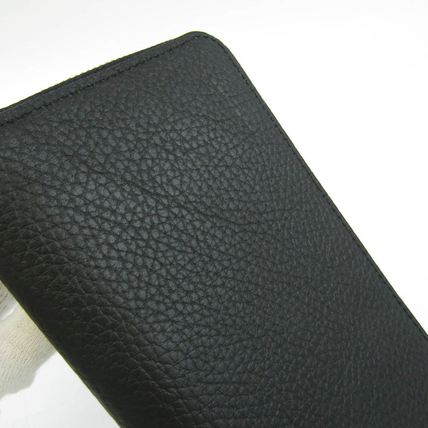 Louis Vuitton Black Leather Zippy Wallet Vertical wallet accessories