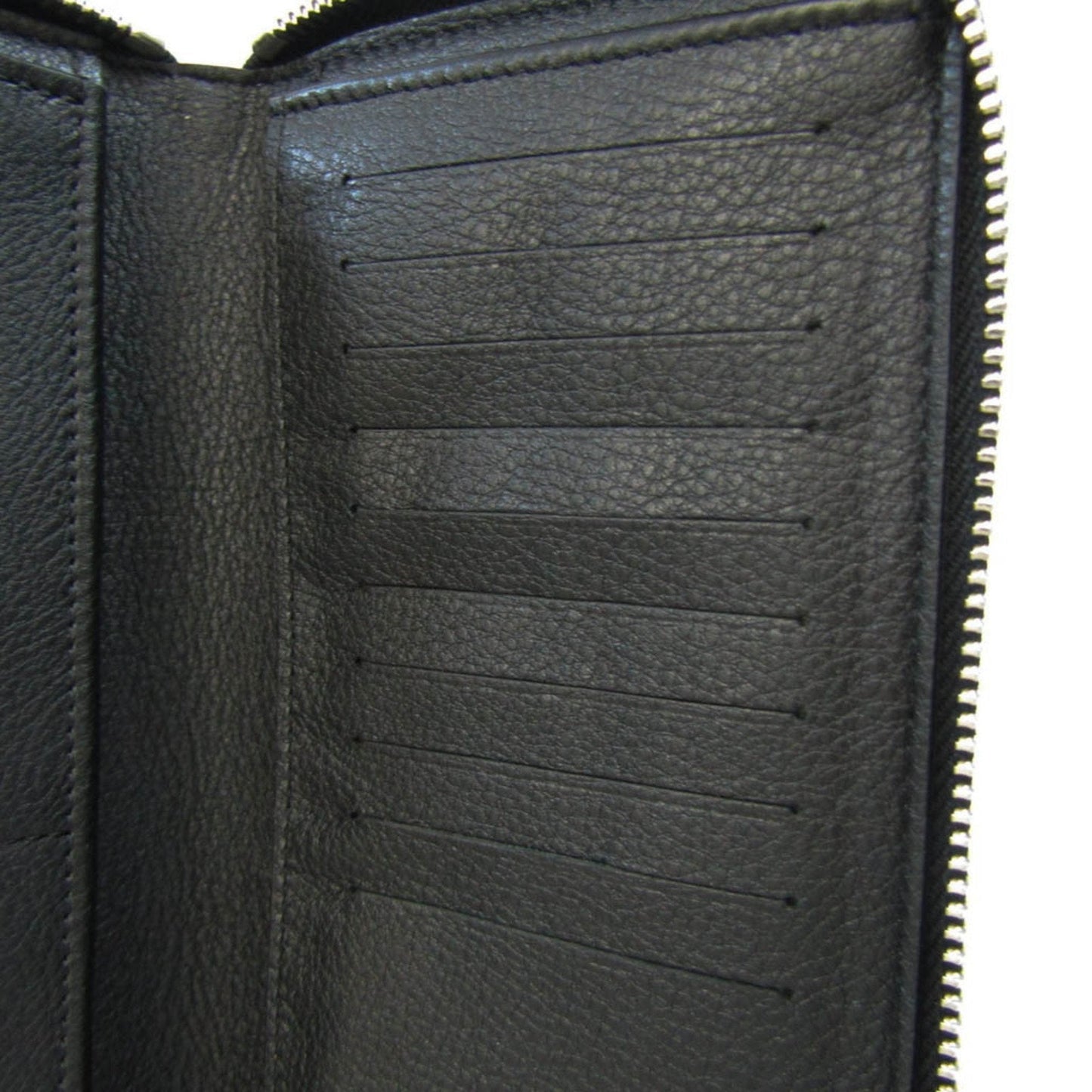 Louis Vuitton Black Leather Zippy Wallet Vertical wallet accessories