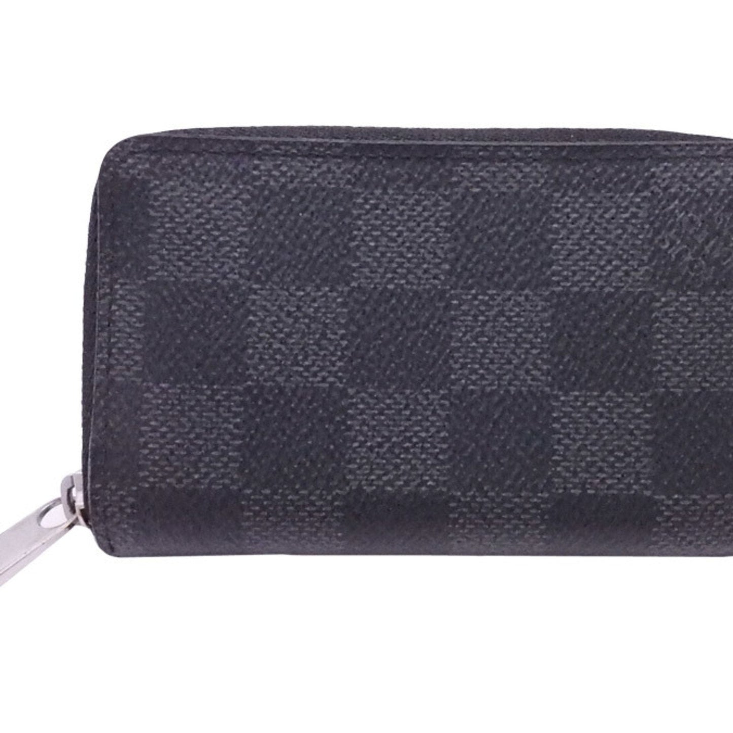 Louis Vuitton Black Canvas Porte monnaie Zippy wallet accessories