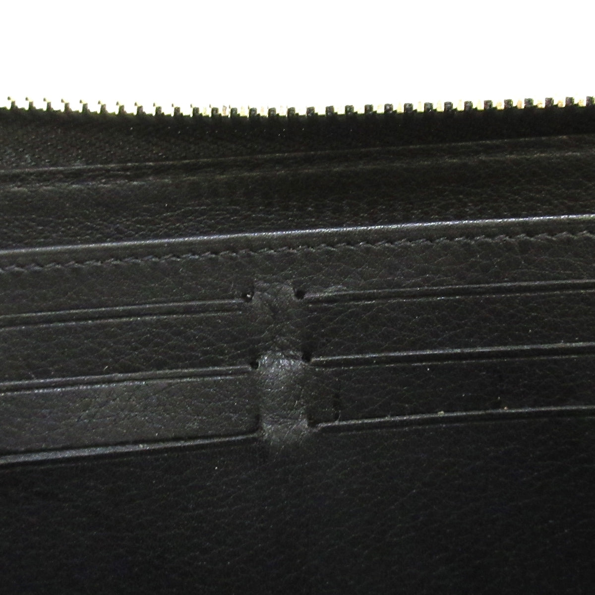Louis Vuitton Black Leather Portefeuille zippy wallet accessories