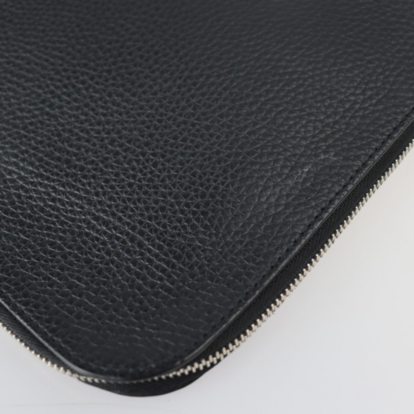 Louis Vuitton Black Leather Pochette Jour wallet accessories