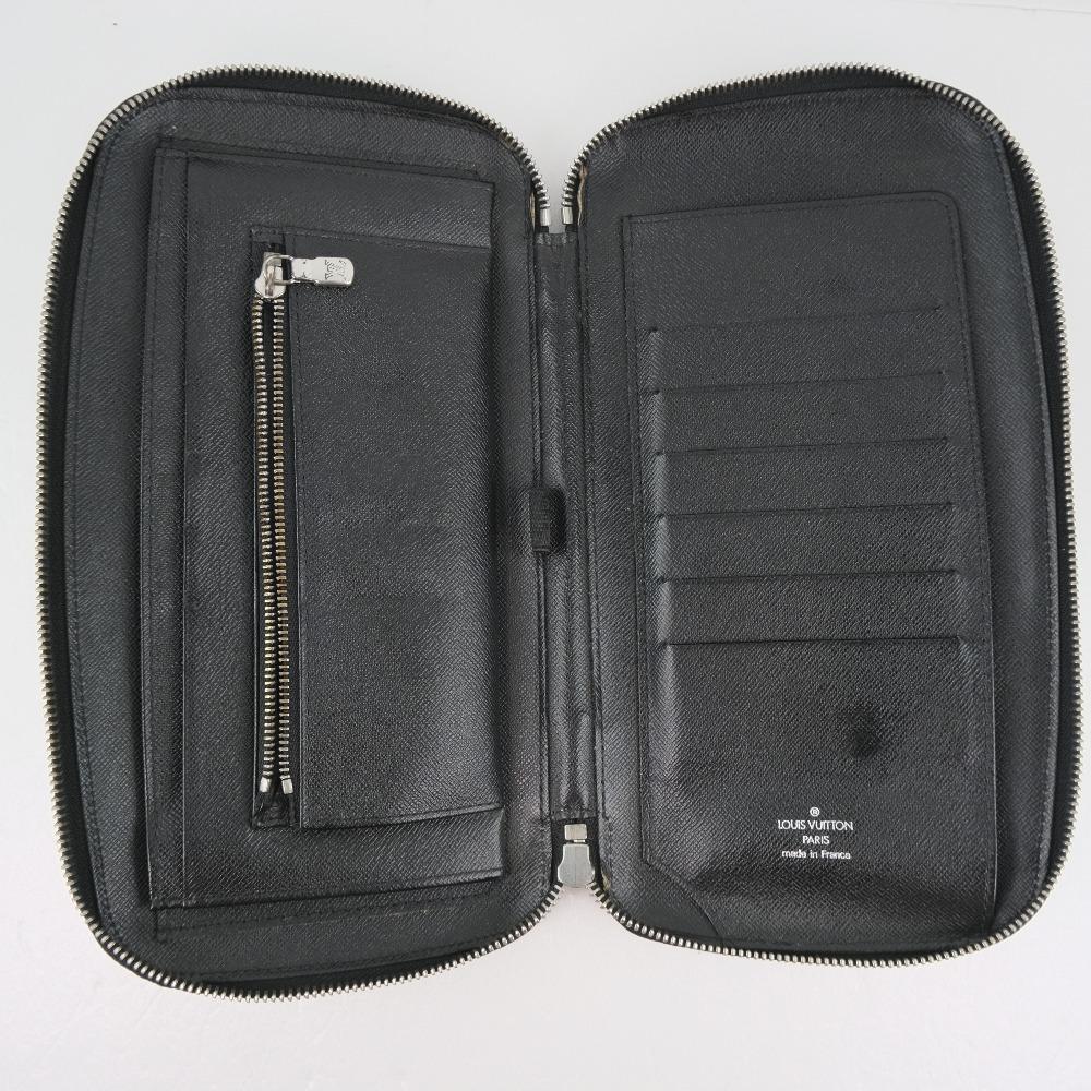Louis Vuitton Black Leather Atholl wallet accessories
