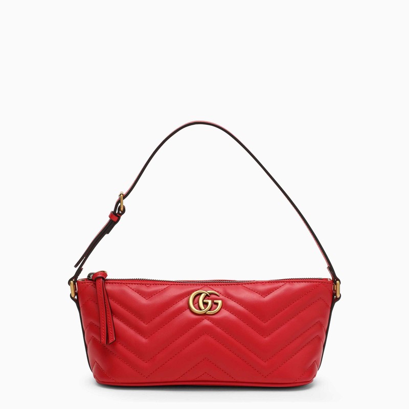 Gucci Gg Marmont Red Small Shoulder Bag Women