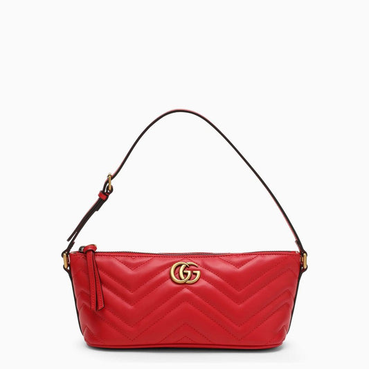 Gucci Gg Marmont Red Small Shoulder Bag Women