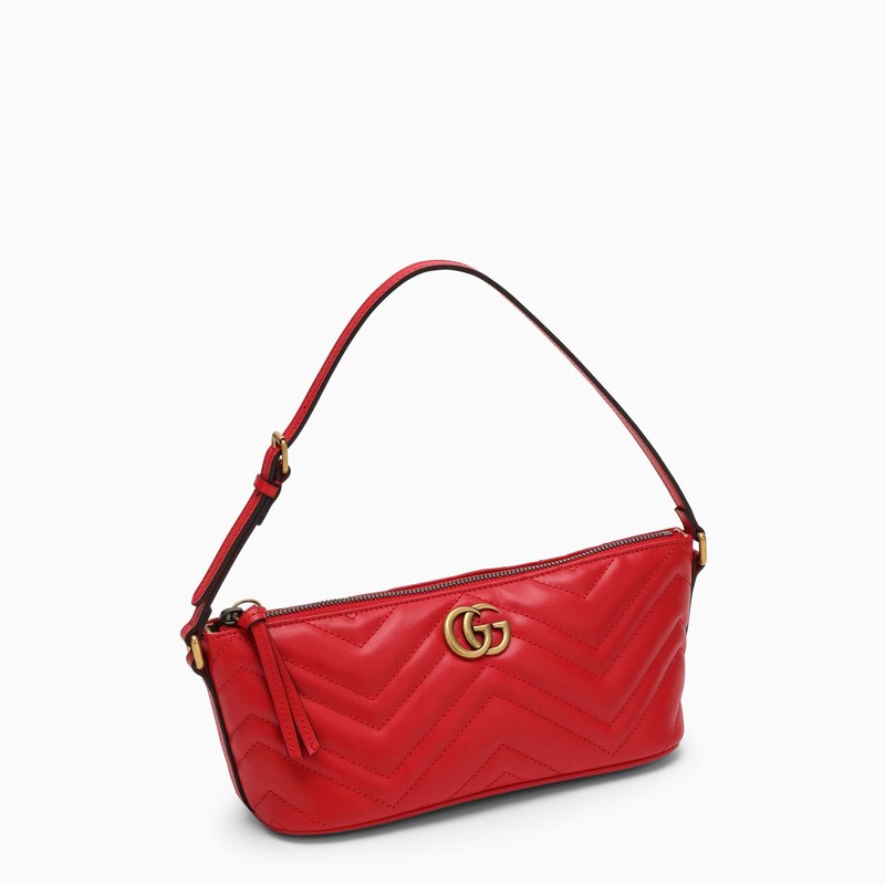 Gucci Gg Marmont Red Small Shoulder Bag Women