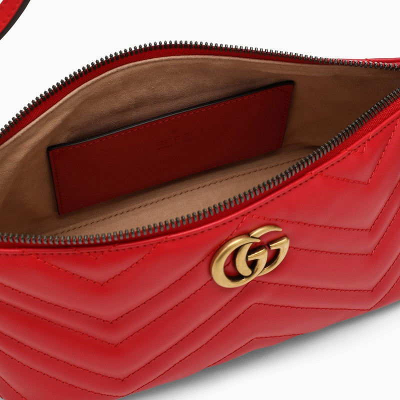 Gucci Gg Marmont Red Small Shoulder Bag Women