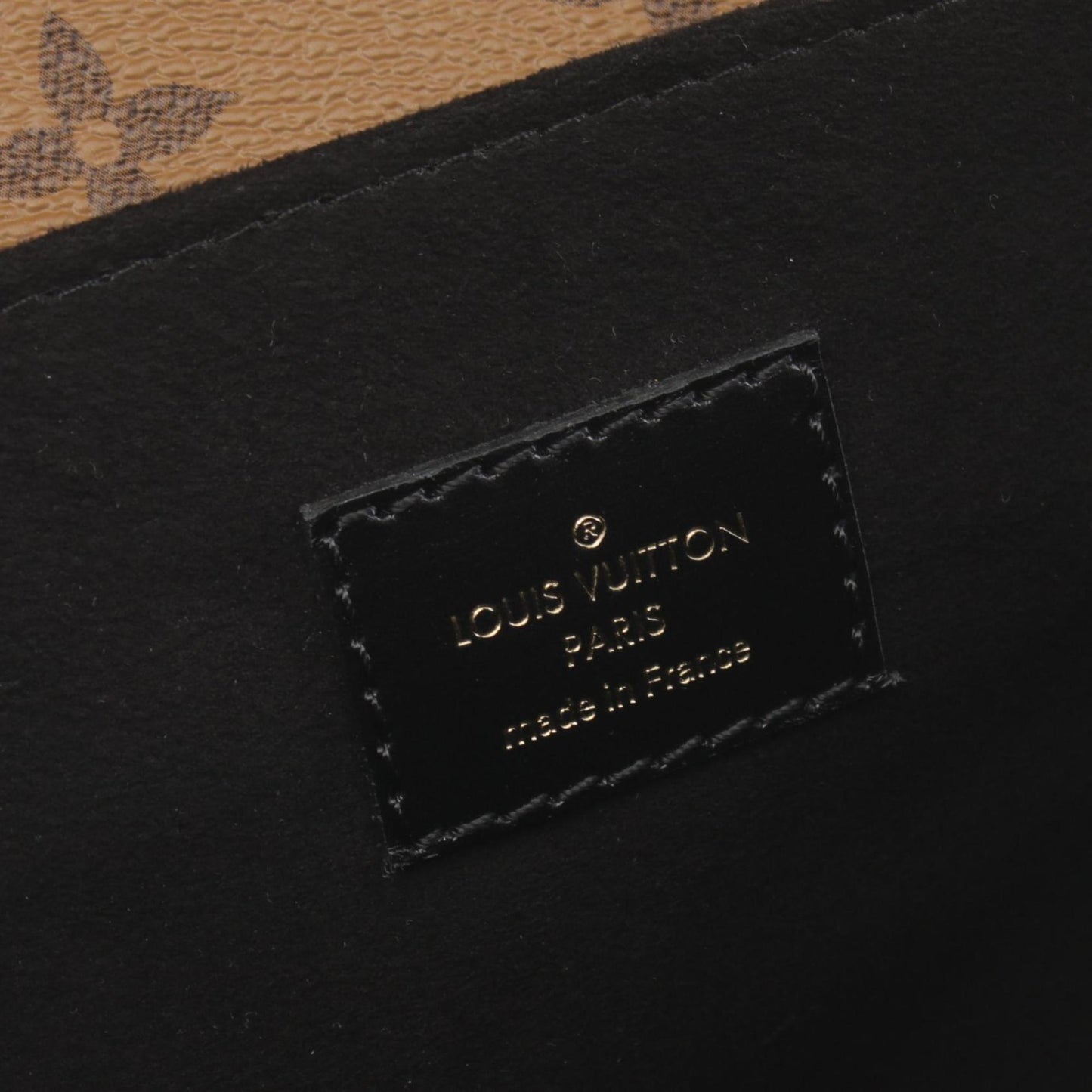 Louis Vuitton   Coated Canvas Pvc Leather Handbag Pochette