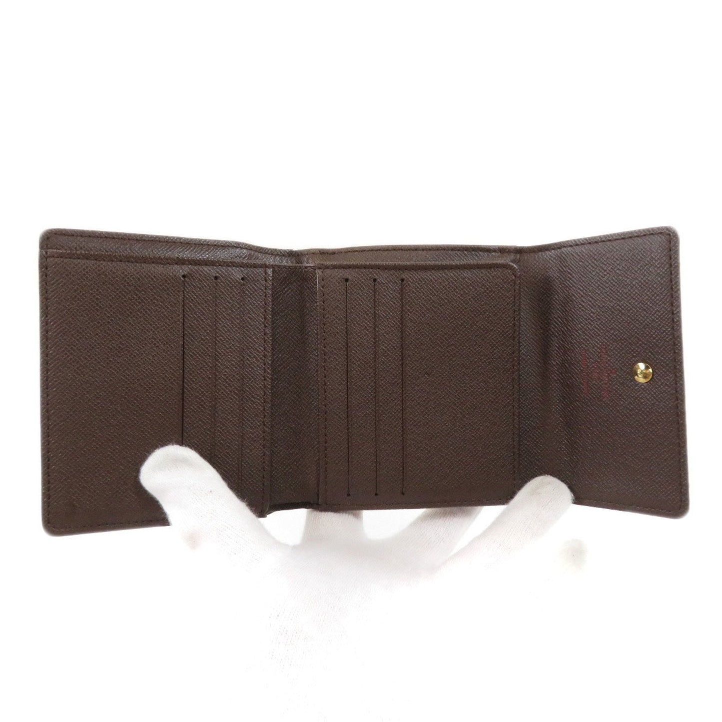 Louis Vuitton Brown Canvas Elise wallet accessories