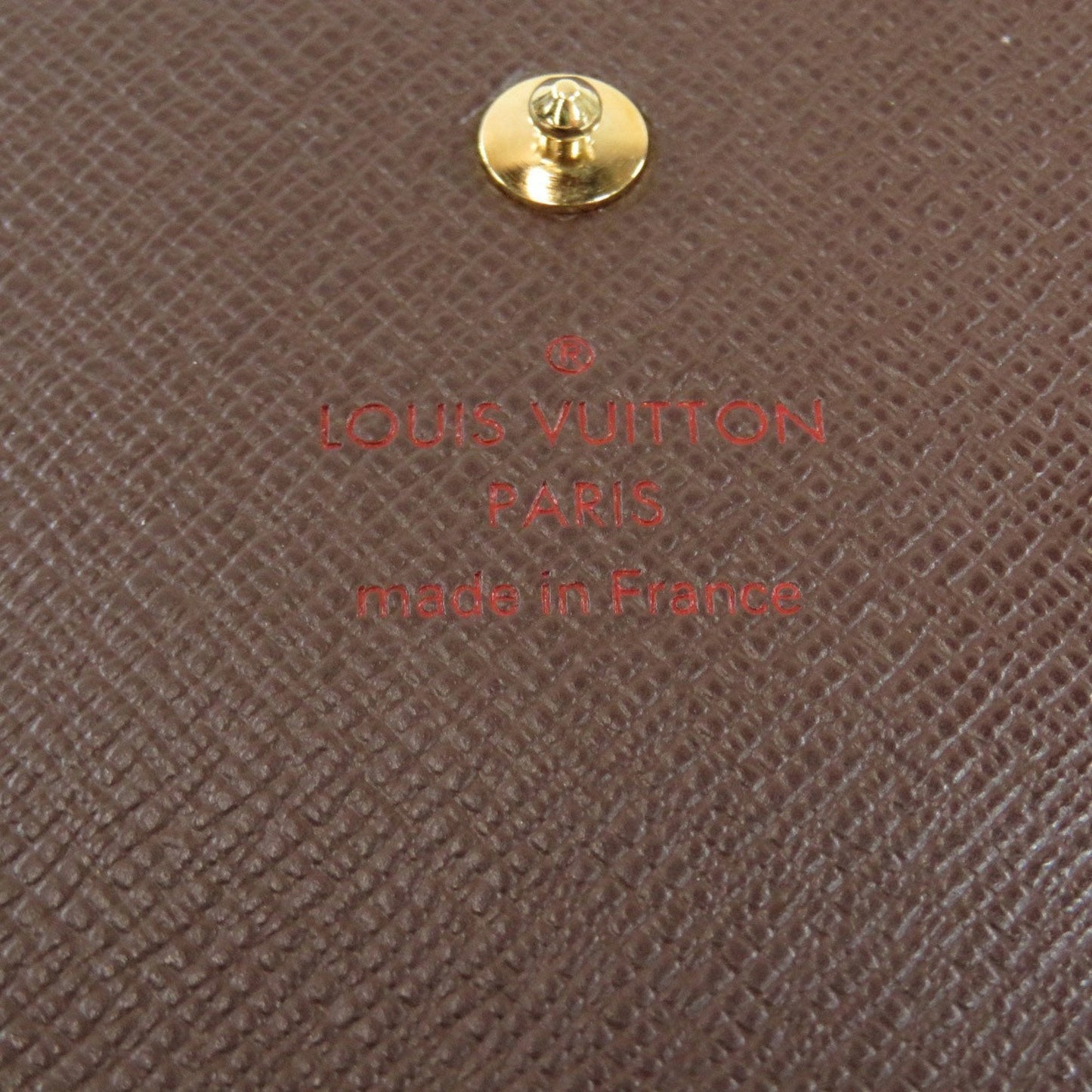 Louis Vuitton Brown Canvas Elise wallet accessories