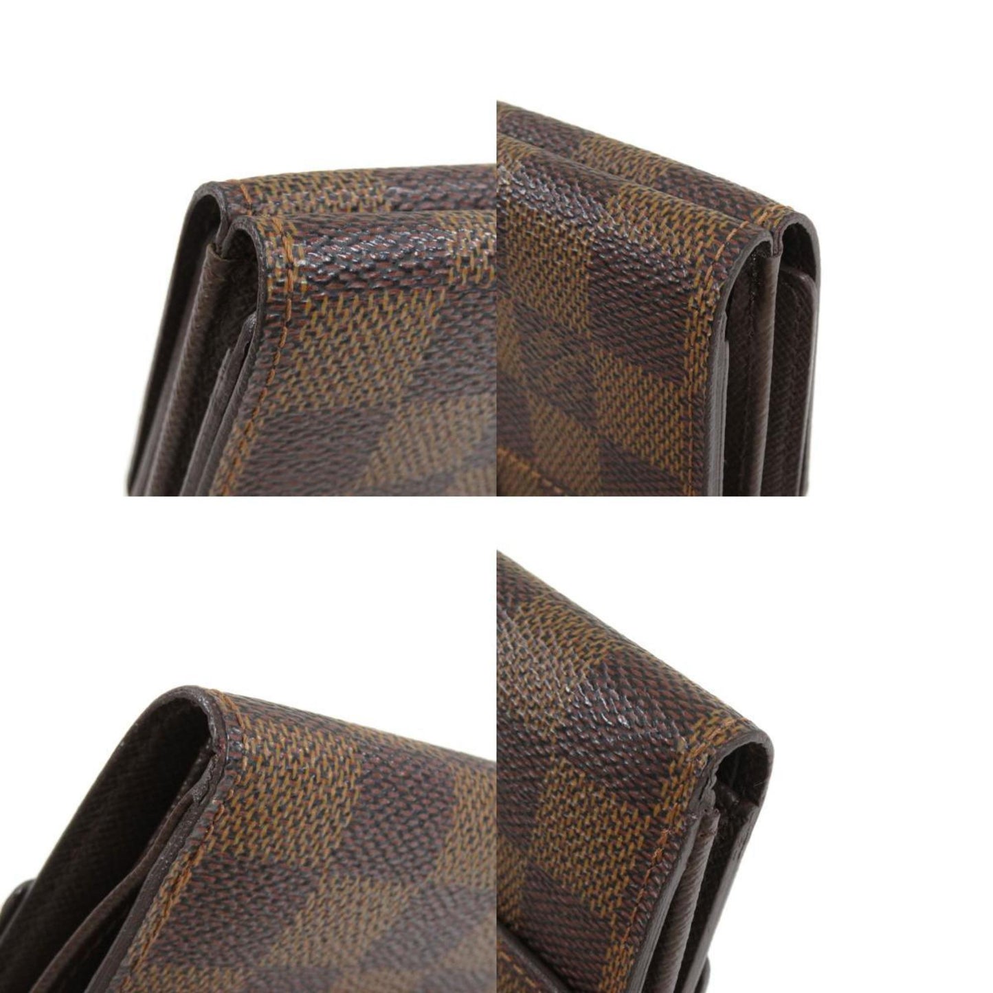Louis Vuitton Brown Canvas Elise wallet accessories