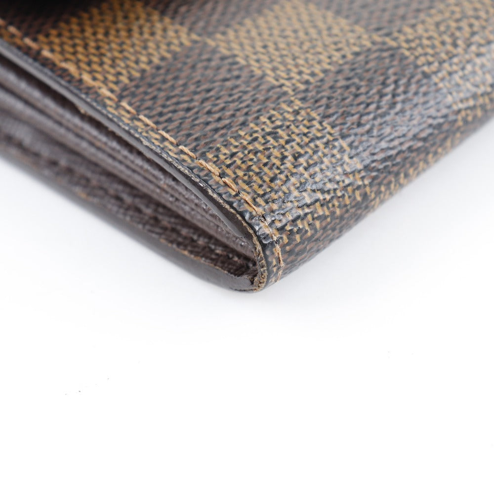 Louis Vuitton Brown Canvas Portefeuille Sarah wallet accessories
