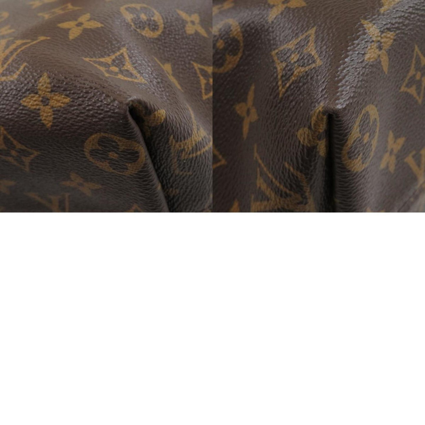 Louis Vuitton Brown Canvas Lena tote bag
