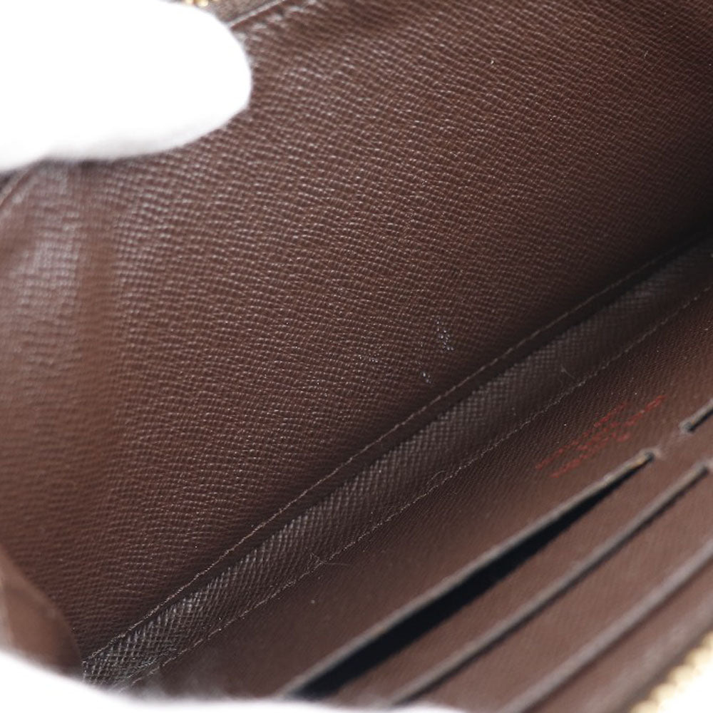 Louis Vuitton Brown Canvas Zippy coin purse wallet accessories