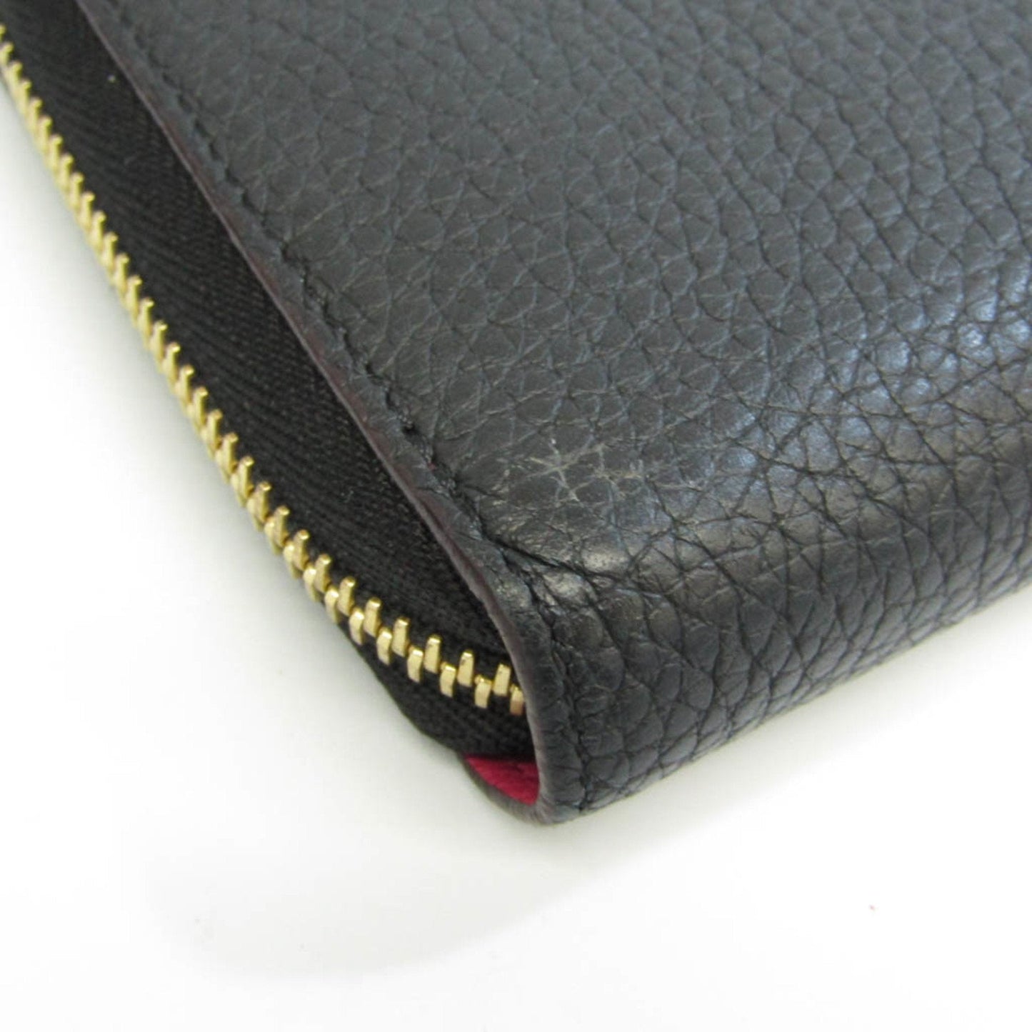 Louis Vuitton Black Leather Portefeuille com√®te wallet accessories