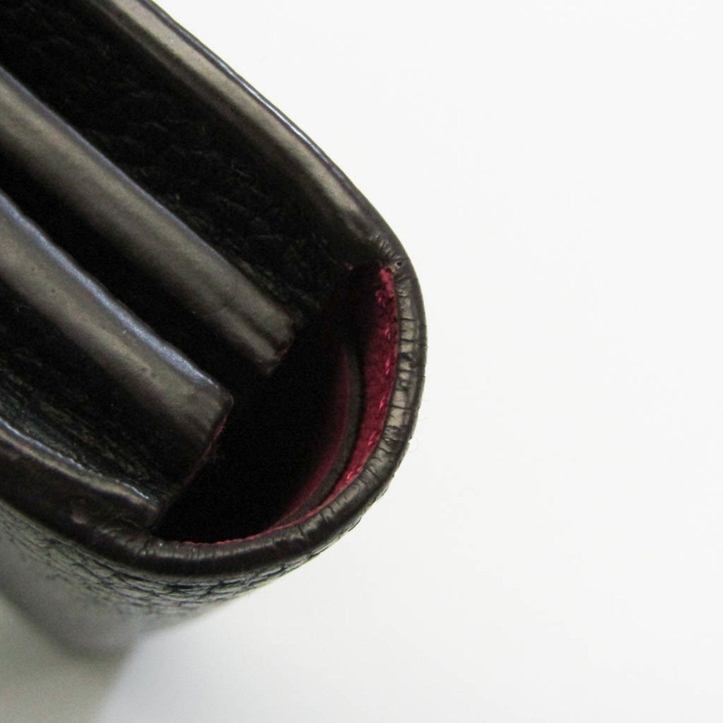Louis Vuitton Black Leather Portefeuille com√®te wallet accessories